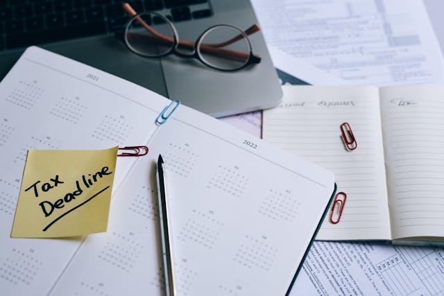 South African business owner reviewing VAT PAYE UIF and tax records to stay compliant